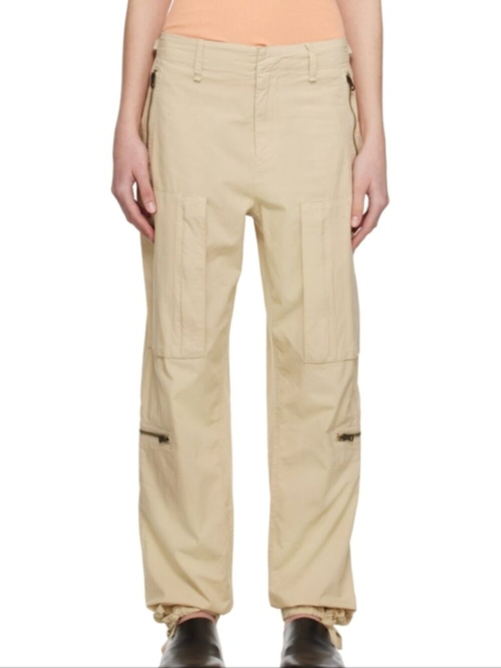 Rag Bone Beige Flight Pants Size 8